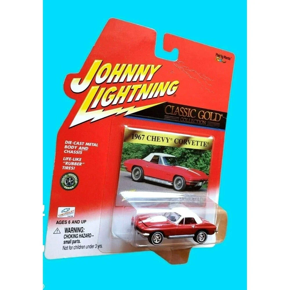2000 Johnny Lightning 1967 CHEVY CHEVROLET Classic Gold Collection RED RRs 1:64